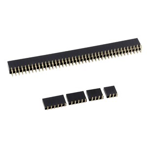 หัวต่อบอร์ด PCB มุมขวา90องศา,หัวต่อแบบตรง9ขาหัวต่อ PCB หัวต่อแบบแถวเดี่ยว2.54มม. 1*9 - Product Image 4