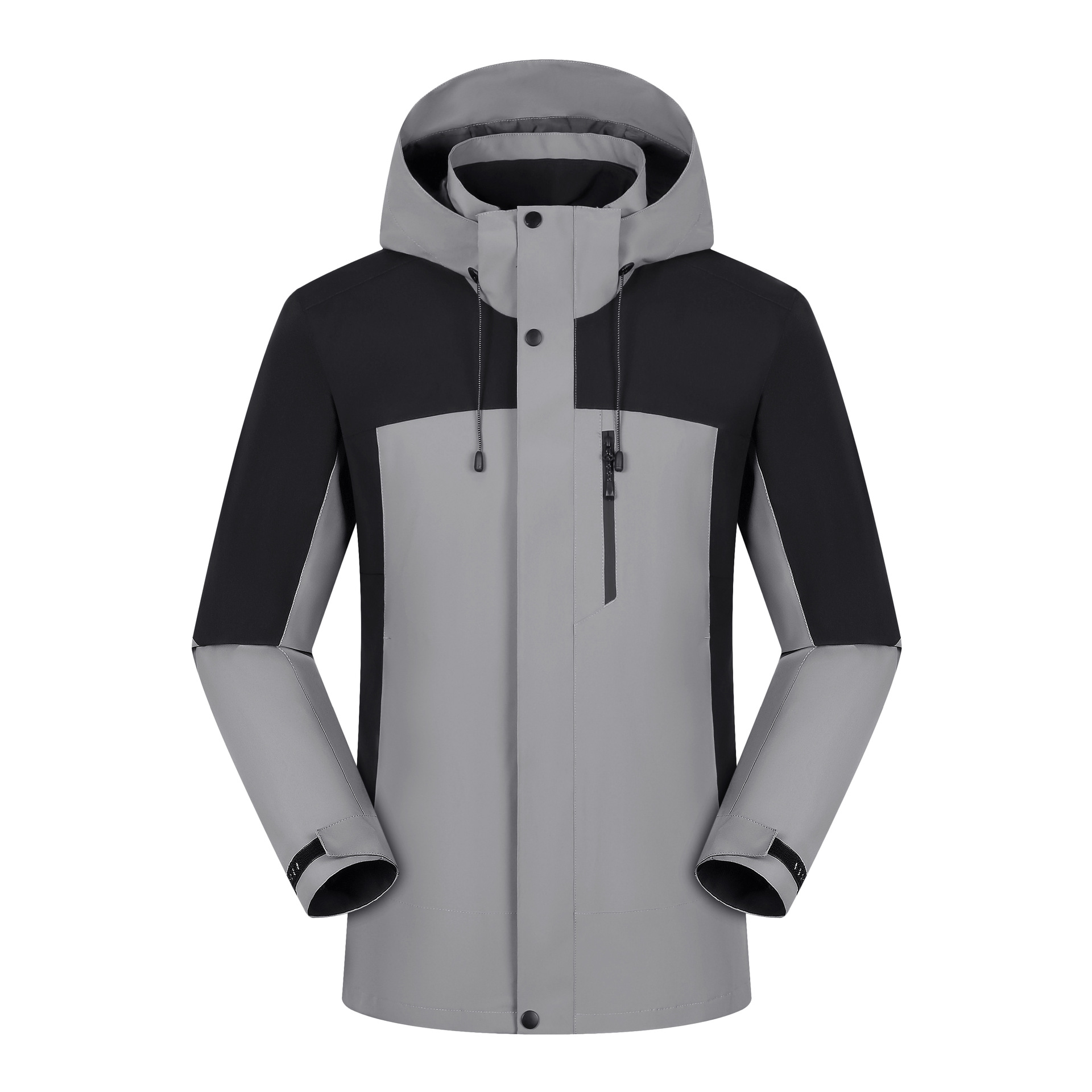 Contrast color-gray magic deep space shadow black
