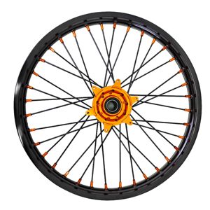 モトクロスバイク<span class=keywords><strong>21</strong></span> 18インチホイールリム6061 CNCハブホイールセットEXC SXF RR TF250X MC XCホイールセット用