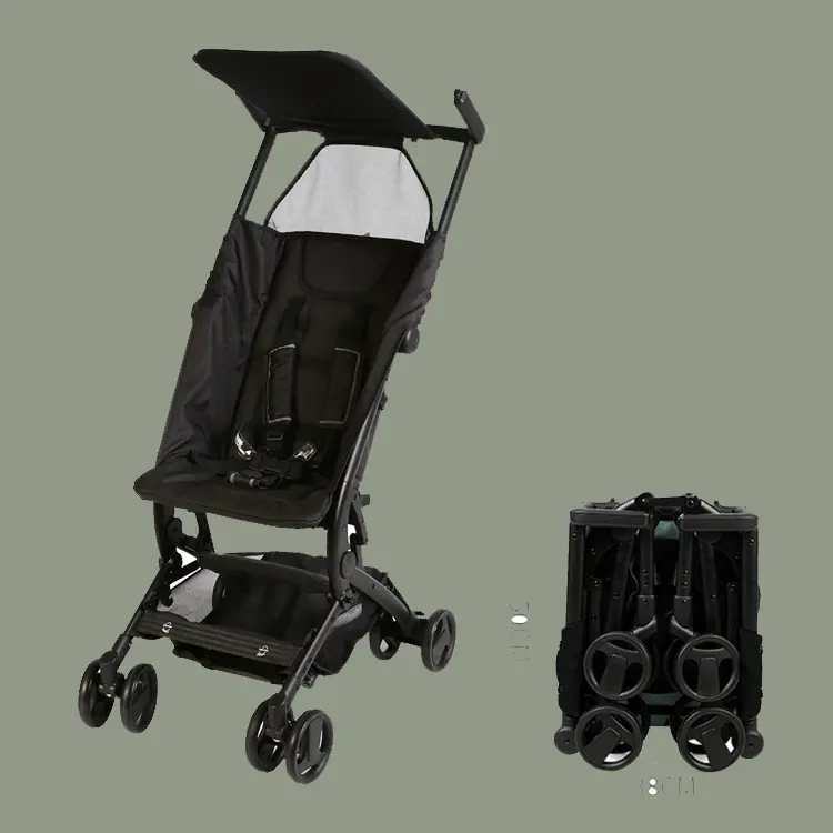 Passeggino economico Oem passeggino da cabina passeggino da viaggio leggero per aereo 2 In 1 passeggino leggero portatile per pock