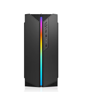 OEM Gaming Pc custodie USB2.0 interfaccia RGB luce Full Side trasparente Computer Pc custodia supporto M-ATX ITX scheda madre - Product Image 4
