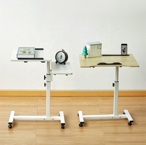 Mesa de elevación móvil para ordenador portátil, mesa giratoria inclinada para sala de conferencias - Product Image 2