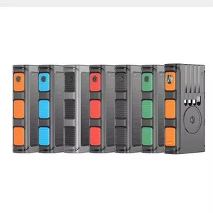 2024 LED Light Design Power Banks Solar Fast Charging Portable Power Bank 30000mah Six <strong>Outputs</strong> Three <strong>Inputs</strong> Portable - Product Image 2