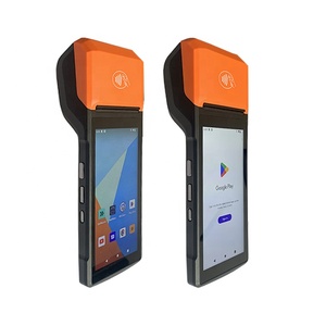 Dispositivo de sistema Pos de pantalla táctil inteligente Android 5,5 de 4 núcleos de 8,1 pulgadas Terminal Pos portátil con impresora - Product Image 1