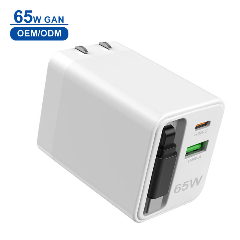 White 65W Charger