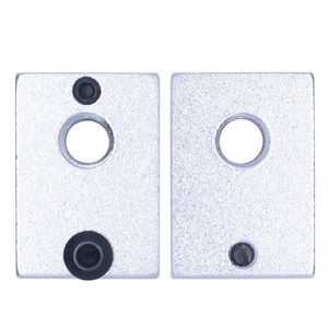 3D Printer parts V6 Heated <strong>Block</strong> 23x16x11.5mm Heating Aluminum heat <strong>Block</strong> <strong>Heater</strong> <strong>block</strong> Hot end PT version