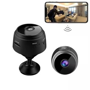 A9ミニカメラ1080p HDワイヤレスセキュリティ保護リモートモニターマイクロビデオカメラビデオ監視WiFiカメラスマートホーム - Product Image 1