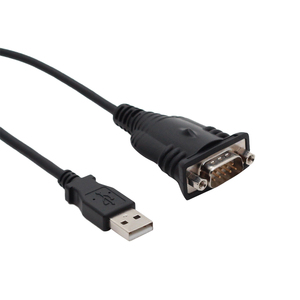 DB9 RS232串行到USB a型电缆支持Windows7 8 10 XP Linux和Mac计算机USB A到DB 9适配器 - Product Image 1