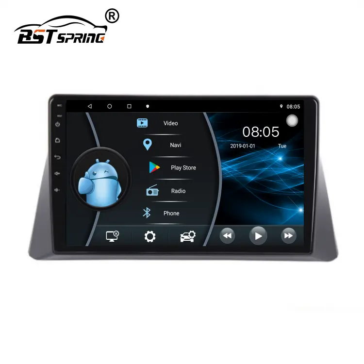 Boxstar sistema de navegação gps, rádio para carro com dvd player para honda accord 2008-2013, android