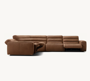 Sassanid OEM 1970S การออกแบบภาษาอังกฤษที่ได้แรงบันดาลใจแบบดั้งเดิมหนังเชลซีเคลื่อนไหวแยกส่วนแบบ4ชิ้น L-sassanid - Product Image 3
