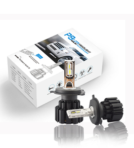 Üst 1 parlak P9 d1s d2s araba far 12000 lm h4 led h7 led ışık far bi led hb3 hb4 - Product Image 1