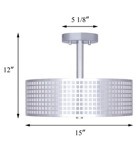 Çağdaş yarı gömme montaj aydınlatma armatürü daire tasarım Led kolye ışık Modern avizeler ve kolye ışıkları - Product Image 4