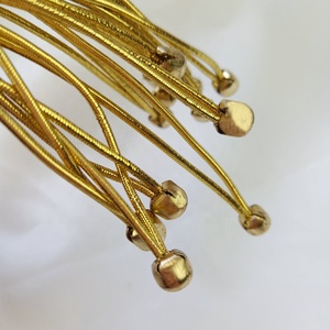 High Strength Metallic <strong>Elastic</strong> Cord With Metal <strong>Ball</strong> <strong>Loop</strong>/Barb End - Product Image 6