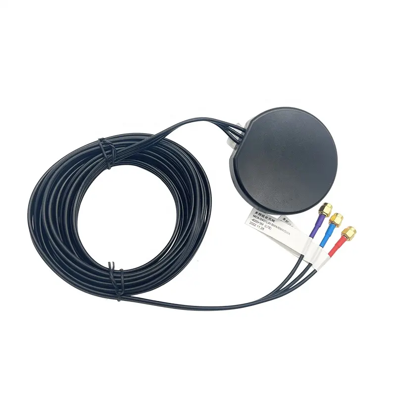 3 в 1 комбинация Gsm и Gps антенна 2G/3G/4G/LTE + GPS/GNSS/BEIDOU + WIFI Водонепроницаемая SMA-Male активная антенна