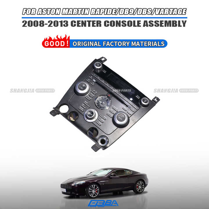 Center Console Assembly For Aston Martin Rapide DB9 DBS Vantage 2008-2013 OEM 6G3315K237AA Disassembled Used Car Part Original