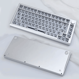 Teclado personalizado Tapas de teclas de precisión Teclado de metal mecánico galvanizado con panel táctil - Product Image 6