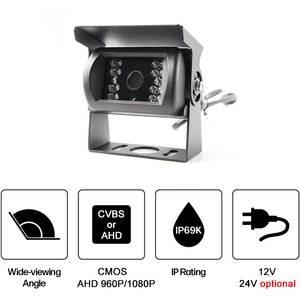 24V Camper Forklift <strong>Backup</strong> Reverse Rear View Security <strong>Cameras</strong> for Trucks Bus - Product Image 5