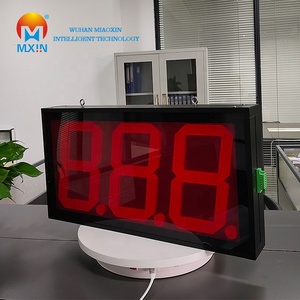 Display da banco a led grande da 8 pollici per display a led a 4 cifre a 7 segmenti montabile in digitale per fabbriche - Product Image 3