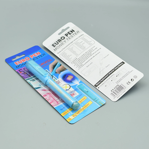 Tiền phát hiện bút, tiền giấy Tester bút, UV ánh sáng giả tiền phát hiện bút, nhanh chóng và nhỏ, 2 trong 1 bút với ánh sáng UV - Product Image 5