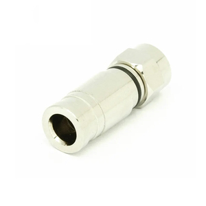 工厂供应RG6压缩F型连接器，用于射频应用 - Product Image 1