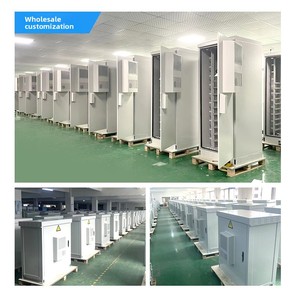 Ip65 Serveur extérieur 27U 40U 45U Rack Dataups Armoire de batterie 19 pouces Réseau Rack Étagère Telecom Armoire de refroidissement - Product Image 6