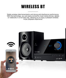 สินค้าขายดีผลิตภัณฑ์ไฮเทค Hi-Fi,เครื่องเล่น CD วิทยุ FM ควบคุมด้วยรีโมต - Product Image 5