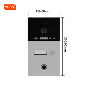 Finger abdruck IP WiFi Video Tür Telefon Intercom Ring Türklingel für 1/2/3/4 Häuser Multi Apartments App Steuerung Tuya Smart - Product Image 4