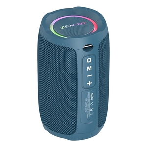 Zealot S49 ลําโพงฟันสีฟ้าลําโพงไร้สาย 20W กันน้ําที่มีประสิทธิภาพเสียงกล่องเบสคู่จับคู่สเตอริโอไร้สายที่แท้จริงกลางแจ้ง - Product Image 1