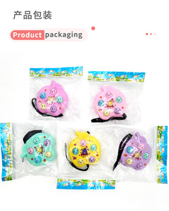 Toptan Fidget vurmak bir köstebek anahtarlık oyuncaklar basit taşınabilir anti-stres anahtarlık oyuncaklar çocuklar için
