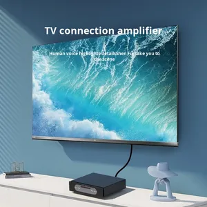 6.5毫米至双RCA音频电缆红色和白色扬声器转换电缆，适用于电话和计算机30m长VGA连接器类型 - Product Image 2