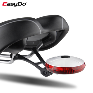 Easydo bisiklet aksesuarları Patent ufo stvzo K işareti tutuşunu mtb LED USB bisiklet ışığı arka kuyruk işık bisiklet için - Product Image 1