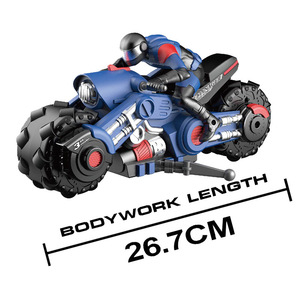 EPT 1 10 uzaktan kumanda 3 döner Trick motosiklet denge sürüklenme araba çocuk iki tekerlekli elektrikli motosiklet ölçekli dublör oyuncak - Product Image 3