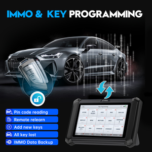 Actualización X100 PADS Car Key Programer Read Key Pin Code OBD2 Escáner de diagnóstico Herramientas de programación de llaves Automotrices - Product Image 5