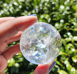 Beautiful Polished Clear Quartz <strong>Sphere</strong> 40-55mm Round Crystal for Home Decorations Wholesale Clear Quartz Buy Bulk <strong>Sphere</strong> - Product Image 3