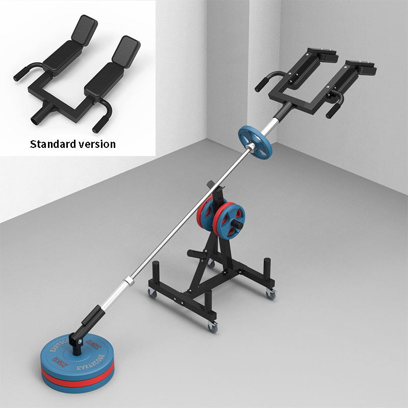 Basic Landmine Handle + Shoulder Carry Stand