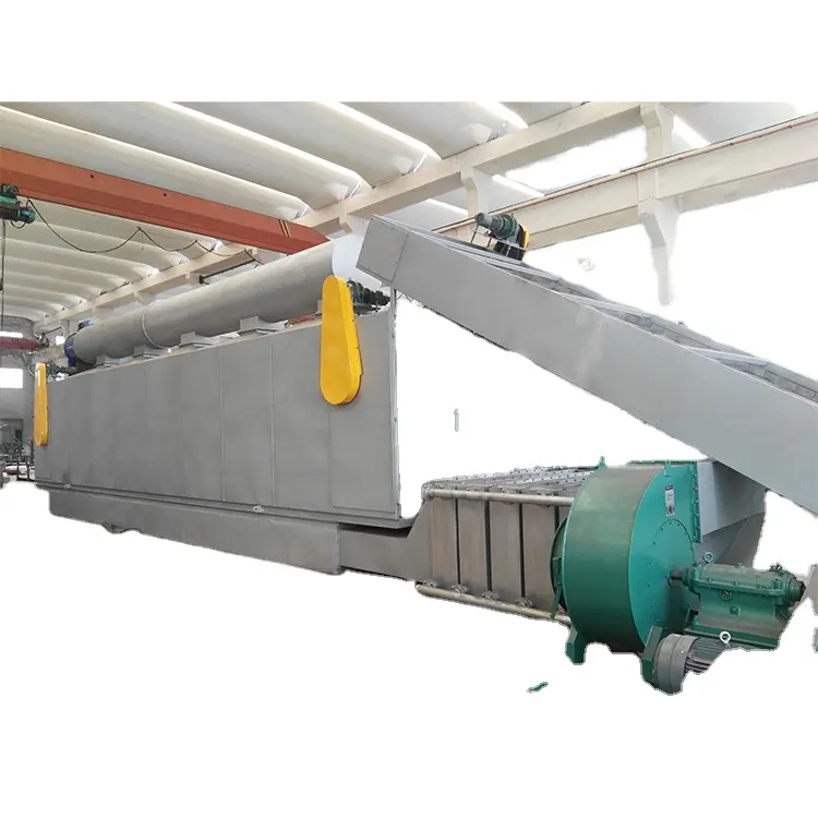 Nuevo secador de correa de malla automático para deshumidificador de procesamiento de alimentos Yam de pie de elefante con calefacción de vapor