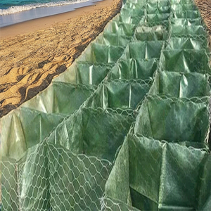 Barriera di taglio per saldatura esagonale resistente alla corrosione della rete di gabbioni in poliestere - Product Image 3
