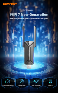 COMFAST 6500 Mbit/s Treiber freier USB-WLAN-Adapter Linux Win10/11 RTL8912AU Simulieren Sie externe AP-WLAN-Produkte auf Lager - Product Image 6