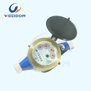 Weizidom 15mm DN15 1/2&quot; Class C Brass <strong>Remote</strong> <strong>Pulse</strong> <strong>Output</strong> Smart Metering Systems Multi Jet Water <strong>Meter</strong> - Product Image 1