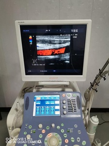 合理使用的<span class=keywords><strong>Aloka</strong></span> Prosound A10彩色多普勒，带3个探头