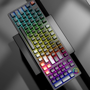 游戏98键RGB键盘彩色键帽机械键盘 - Product Image 1