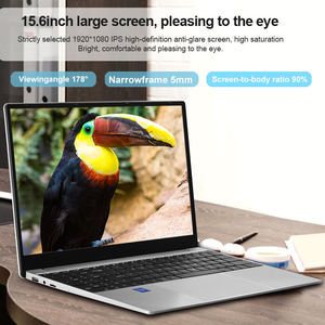 Computadora nueva de funcionamiento rápido de 15,6 pulgadas con procesador Win10 para juegos y oficina comercial Intel Celeron US Plug - Product Image 4