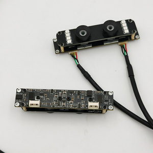 赤外線LEDと白色LEDを備えたデュアルUSBカメラ顔認識モジュール - Product Image 2