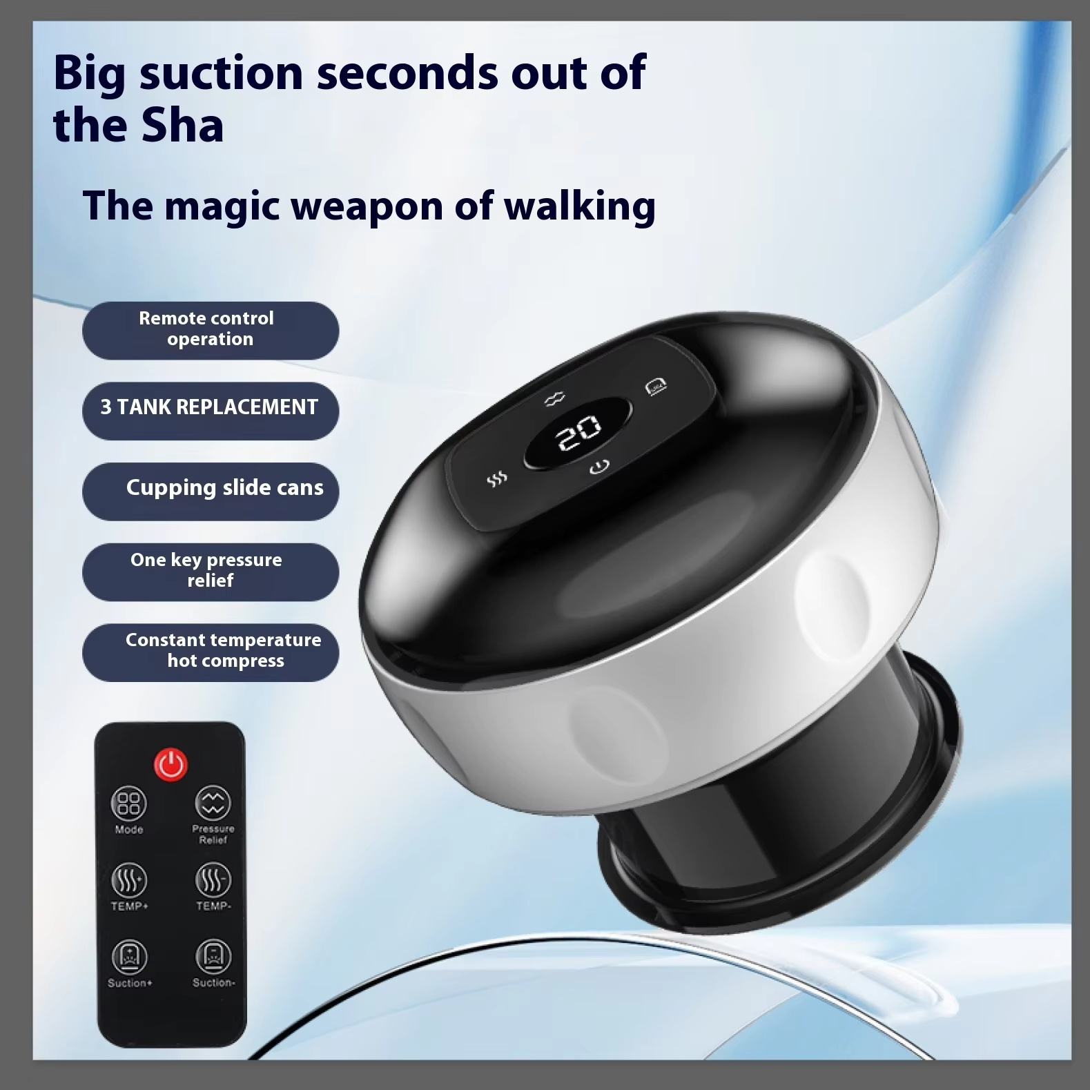 12-gear remote control model (white) 3 tank ports