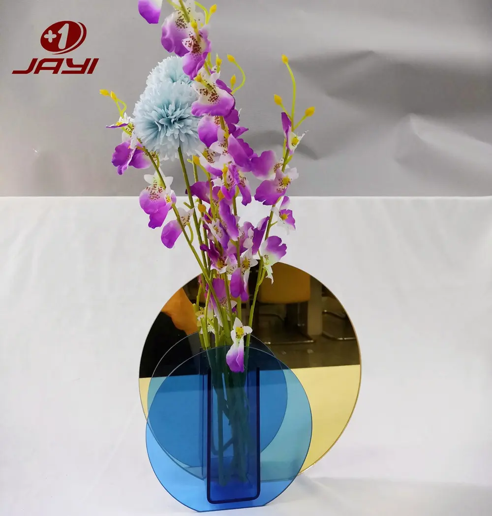 Personalizado Moda estilo Europeu Vaso de Flor Acrílico