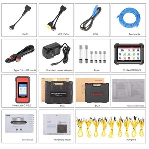 [Para automóviles y camiones] LAUNCH X431 PRO3S + SmartLink HD Diesel Gasolina 12V 24V Herramienta de escaneo bidireccional Codificación ECU CANFD DOIP - Product Image 6