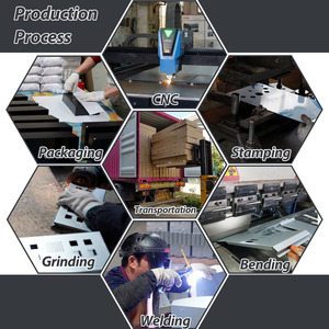 Bubuk penggunaan rumah pribadi besar kustom kotak Drop 38L kunci tiang pengunci kotak surat paket berdiri kotak surat paket besar kotak pengiriman - Product Image 6