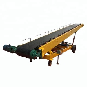Barge boşaltma konveyör bant Reclaiming radyal istifleyici Mineral toplu taşıma konveyör istifleyici - Product Image 6