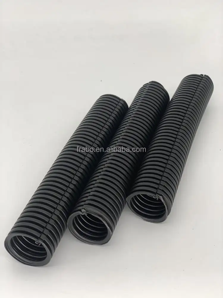 Resistente alla polvere facile smontaggio sigillabile Split monostrato corrugato Nylon flessibile condotto