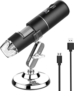 1000X显微镜手持式usb wifi显微镜数码扫描电子显微镜usb无线数码显微镜相机 - Product Image 1